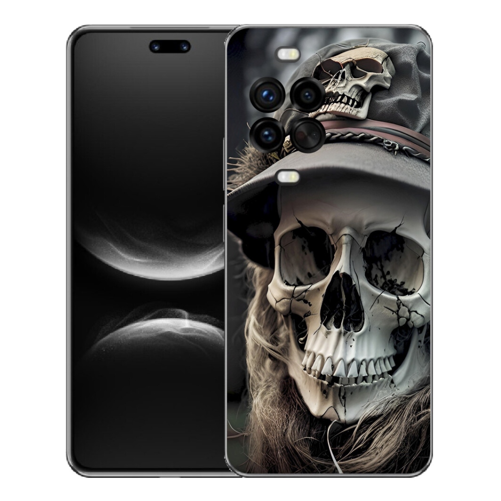 mmCase géltok a Huawei Nova 14 Pro-hoz – sötét koponya