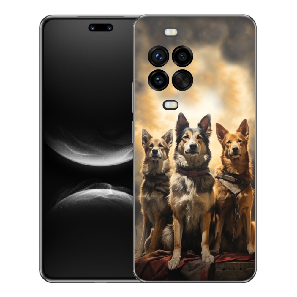 mmCase géltok a Huawei Nova 14 Pro-hoz – három kutyus