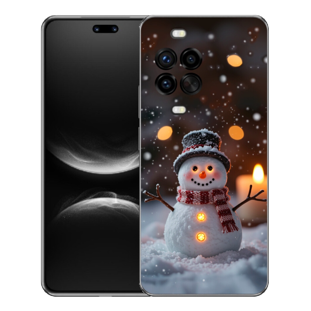 mmCase gél tok a Huawei Nova 14 Pro-hoz – vidám hóember