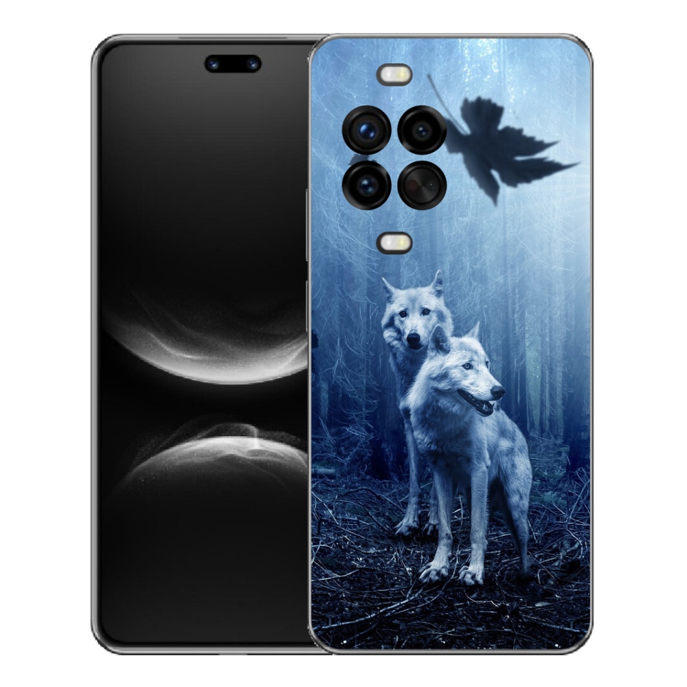 mmCase géltok a Huawei Nova 14 Pro-hoz – farkasok az erdőben