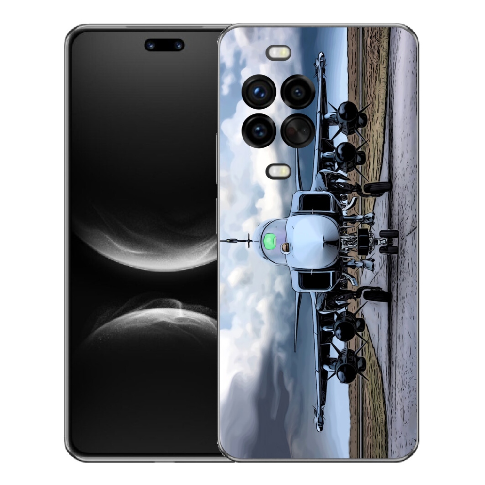 mmCase géltok a Huawei Nova 14 Pro-hoz – katonai repülőgép