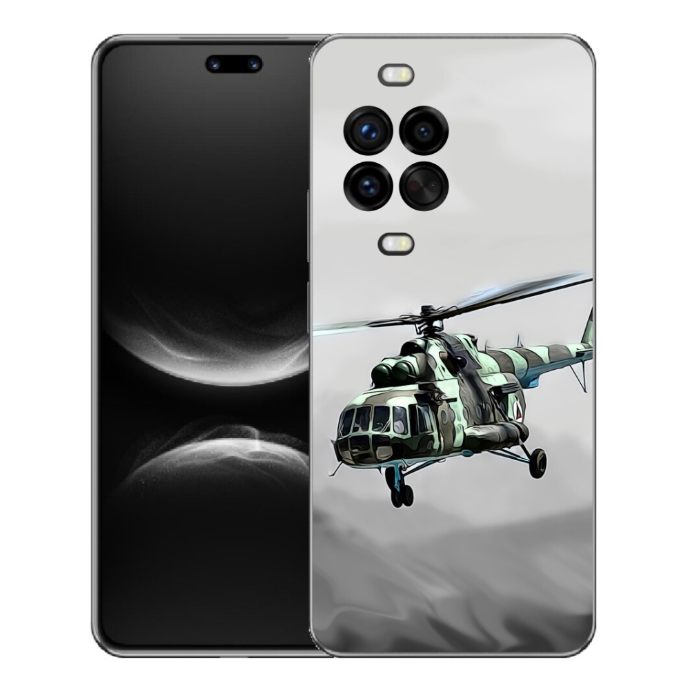 mmCase géltok a Huawei Nova 14 Pro-hoz – katonai helikopter