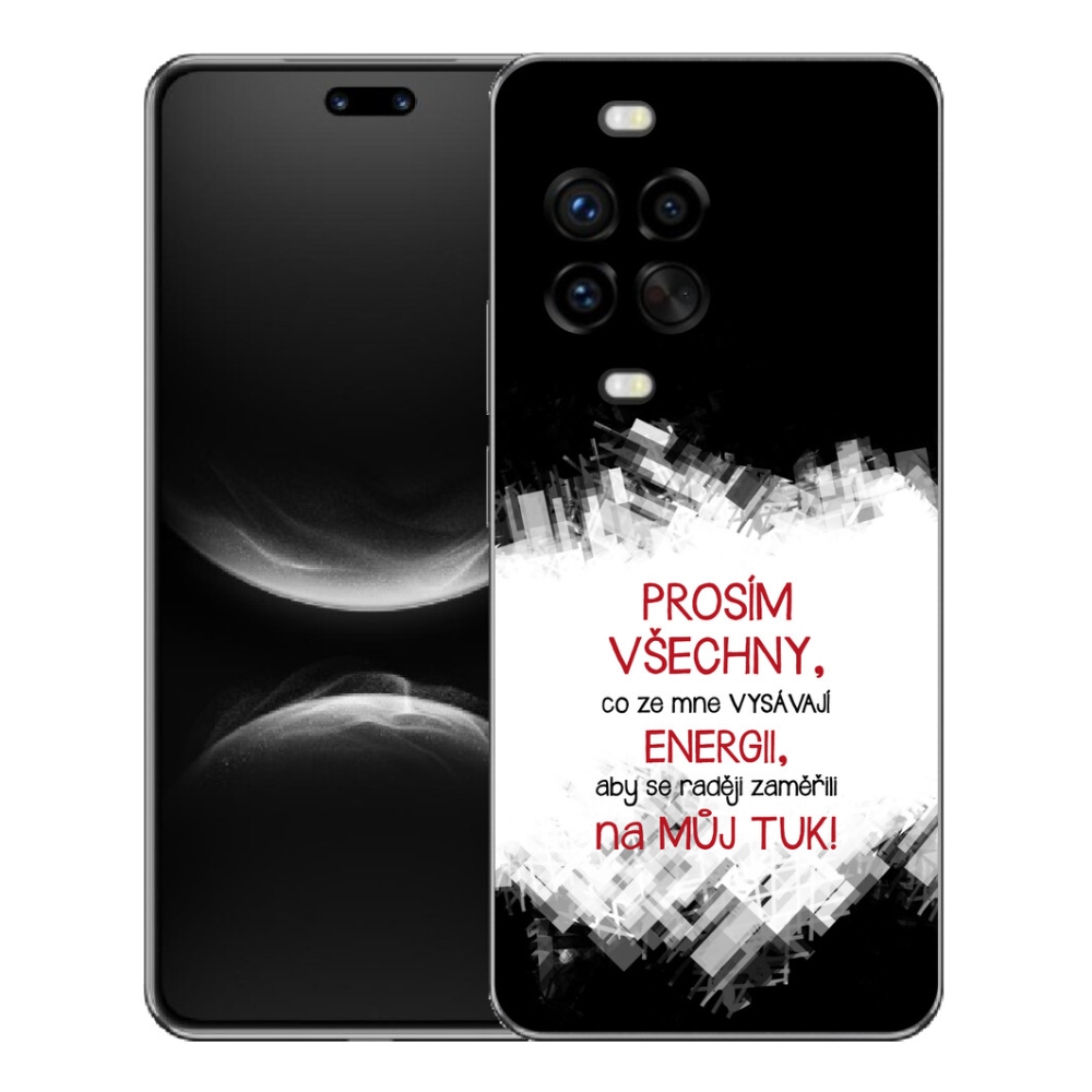 mmCase gél tok a Huawei Nova 14 Pro-hoz – vicces felirat, 1 db, piros