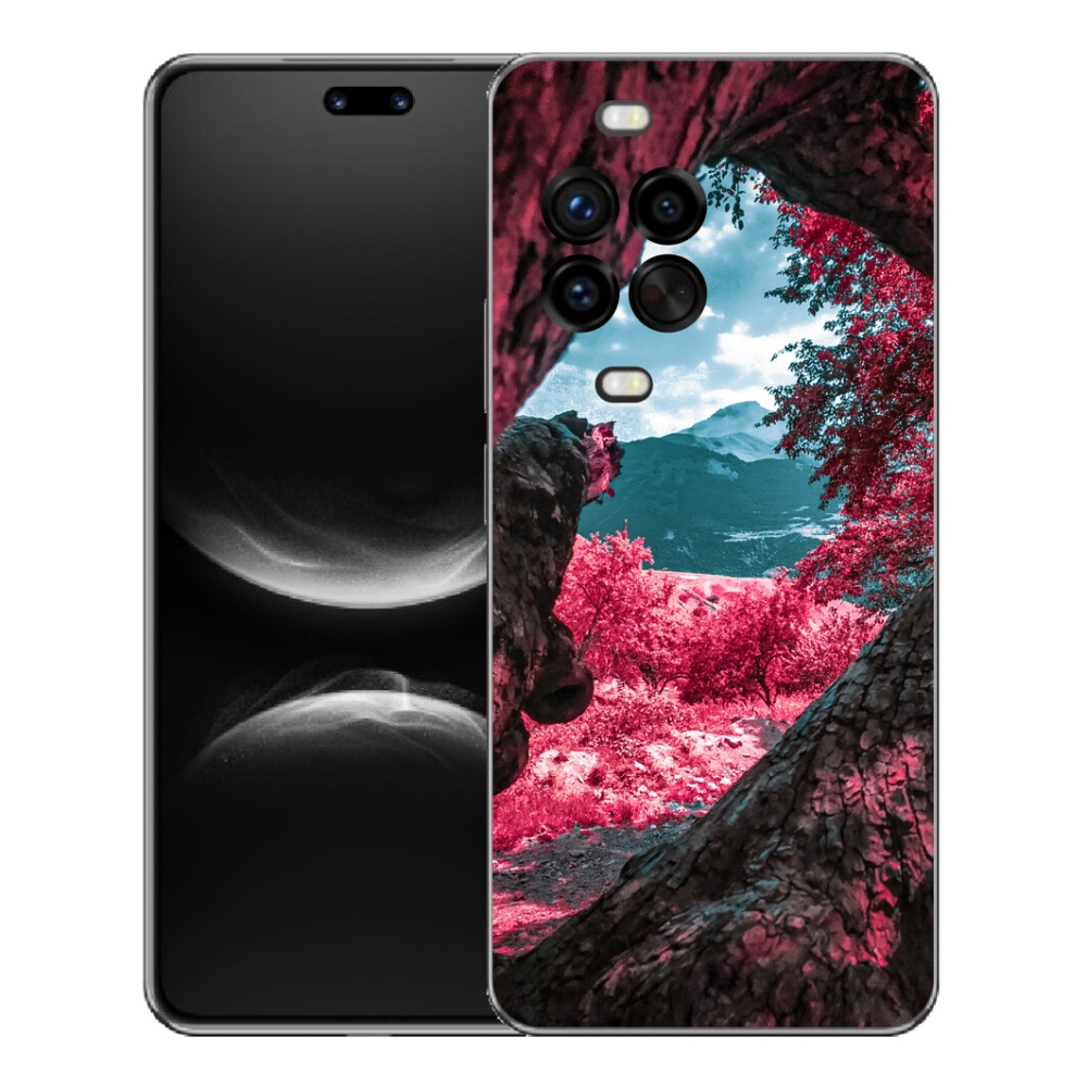 mmCase gél tok a Huawei Nova 14 Pro-hoz – hegyi kilátás