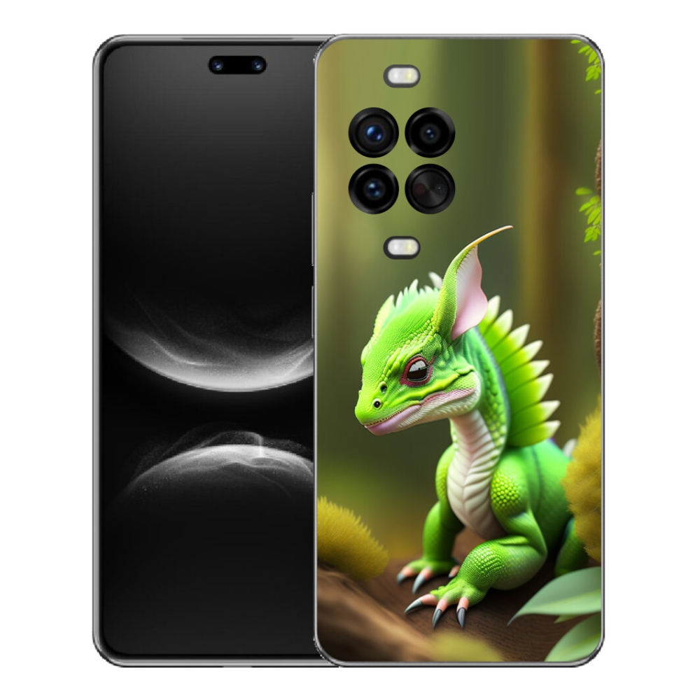 mmCase géltok a Huawei Nova 14 Pro-hoz – zöld sárkány