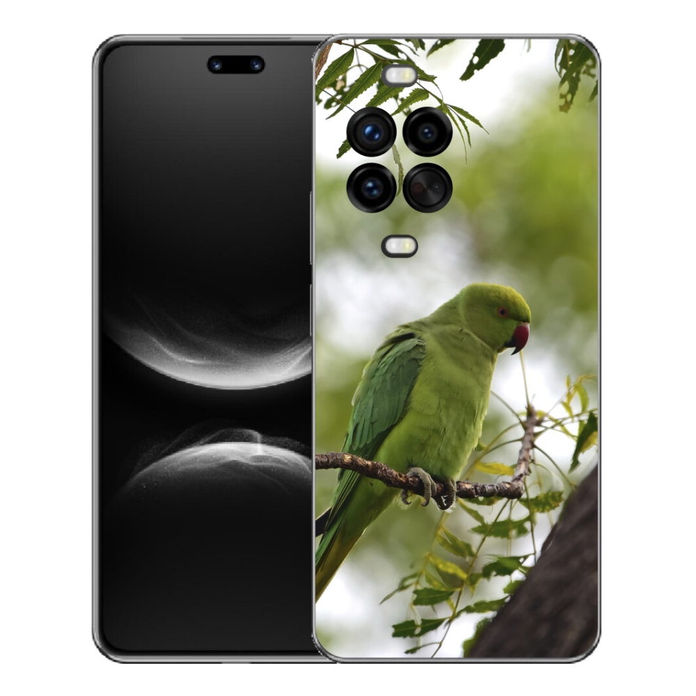 mmCase géltok a Huawei Nova 14 Pro-hoz – zöld papagáj