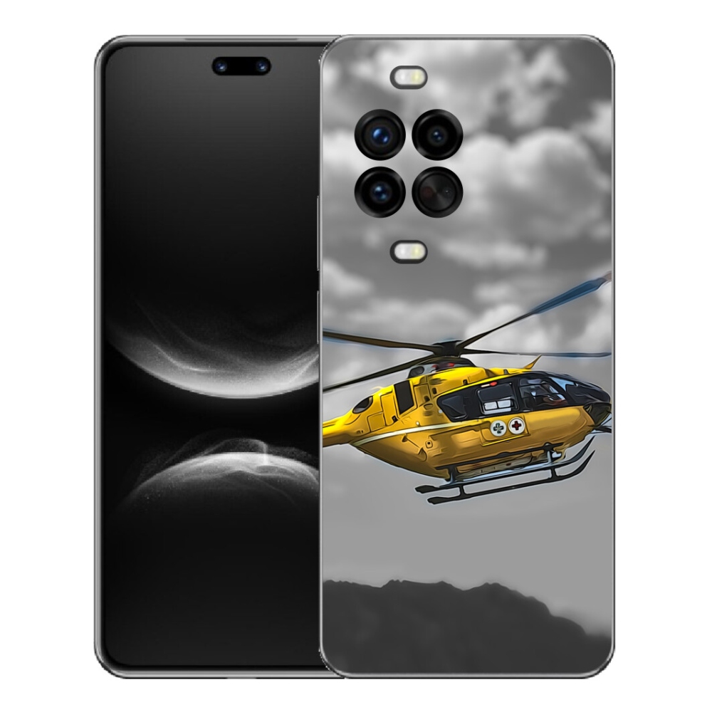 mmCase géltok a Huawei Nova 14 Pro-hoz – sárga helikopter