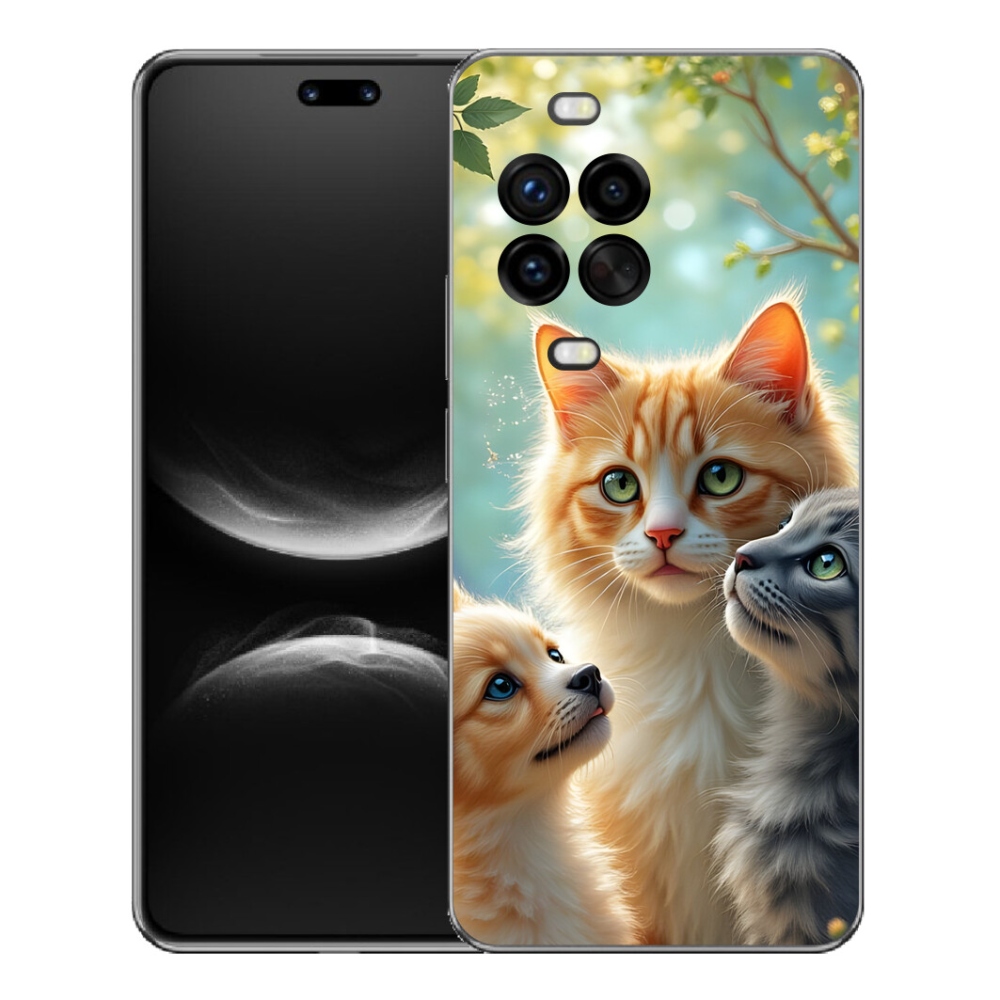 mmCase gélhuzat a Huawei Nova 14 Pro-hoz – Állati barátság 2