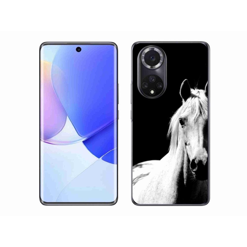 Gél borítás mmCase a Huawei Nova 9-hez - fehér ló 5