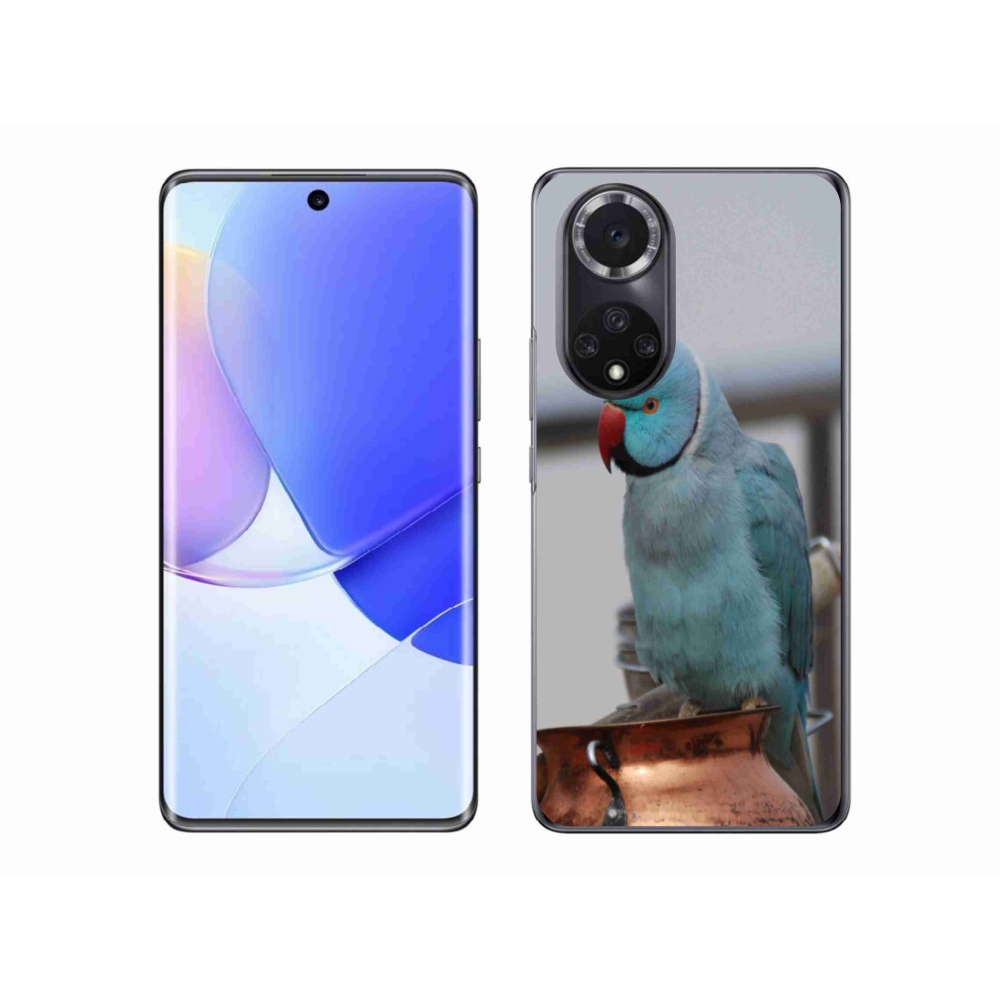 Gél borítás mmCase a Huawei Nova 9 készülékhez - papagáj alexander kék