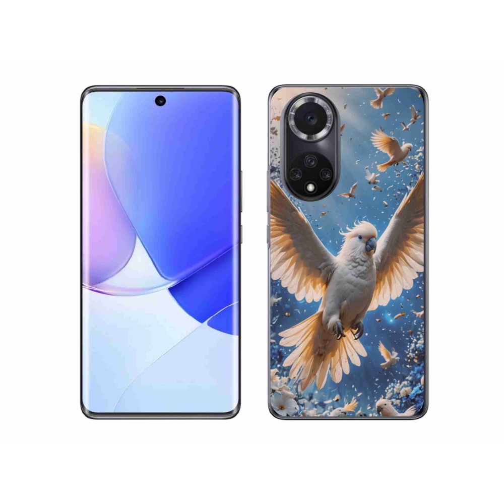 Gél borítás mmCase a Huawei Nova 9 készülékhez - papagáj kakadu