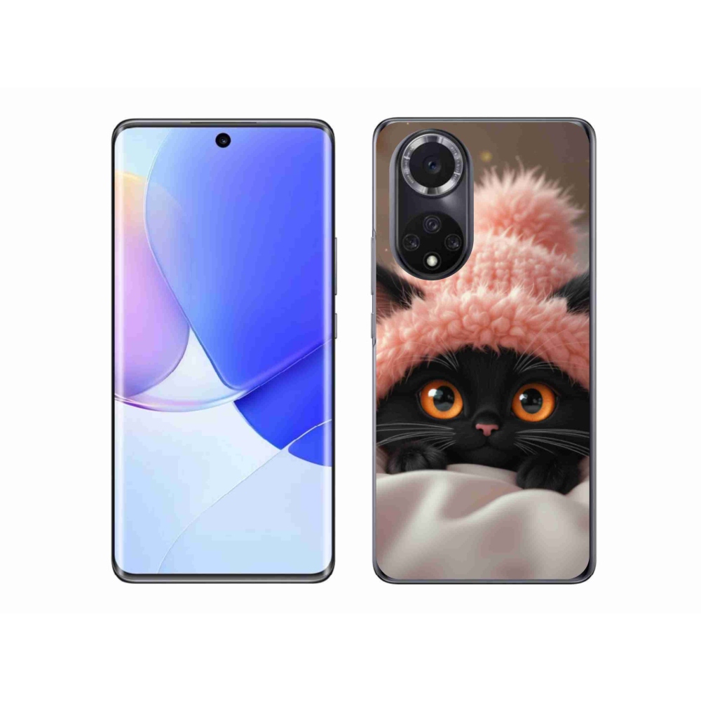 Gél borító mmCase a Huawei Nova 9-en - aranyos cica 7