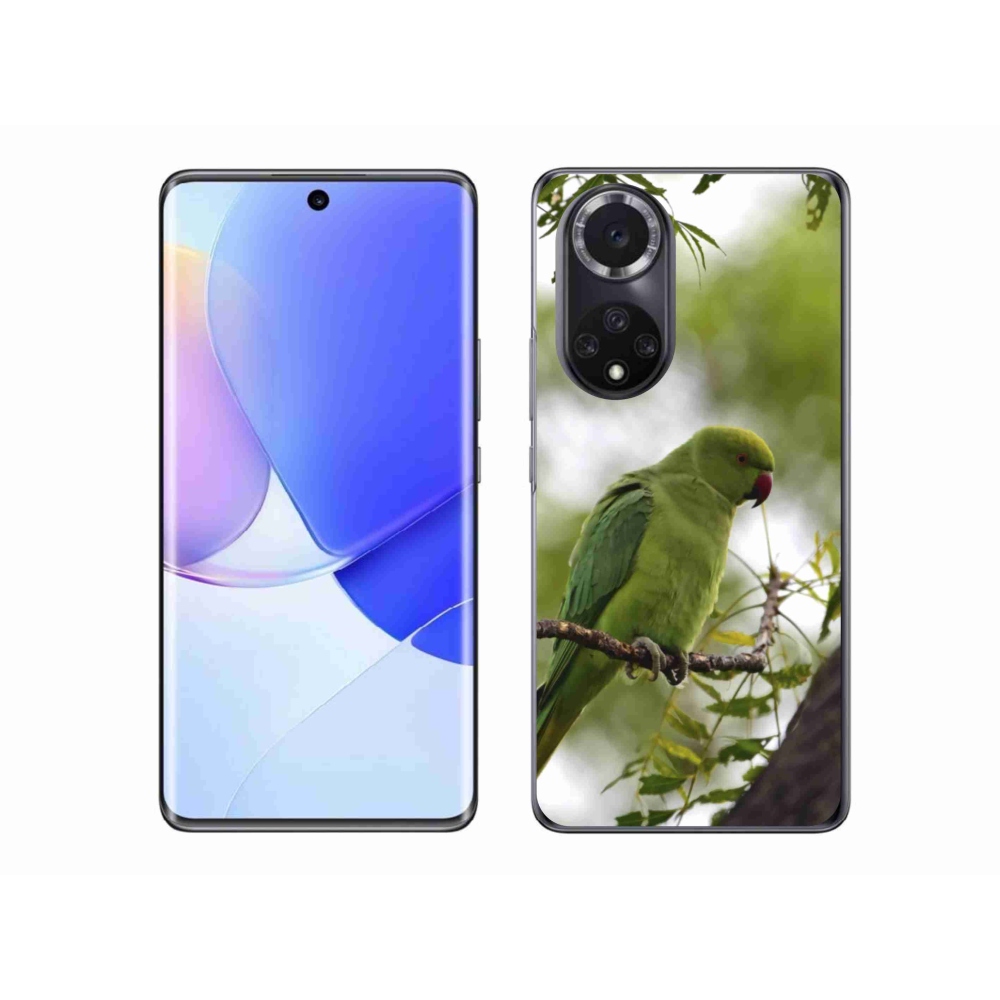 Gél borítás mmCase a Huawei Nova 9 készülékhez - zöld papagáj