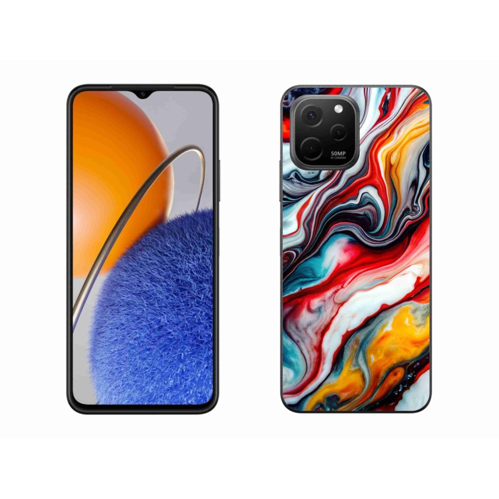 Gél borítás mmCase a Huawei Nova Y61 készülékhez - absztrakt motívum 35