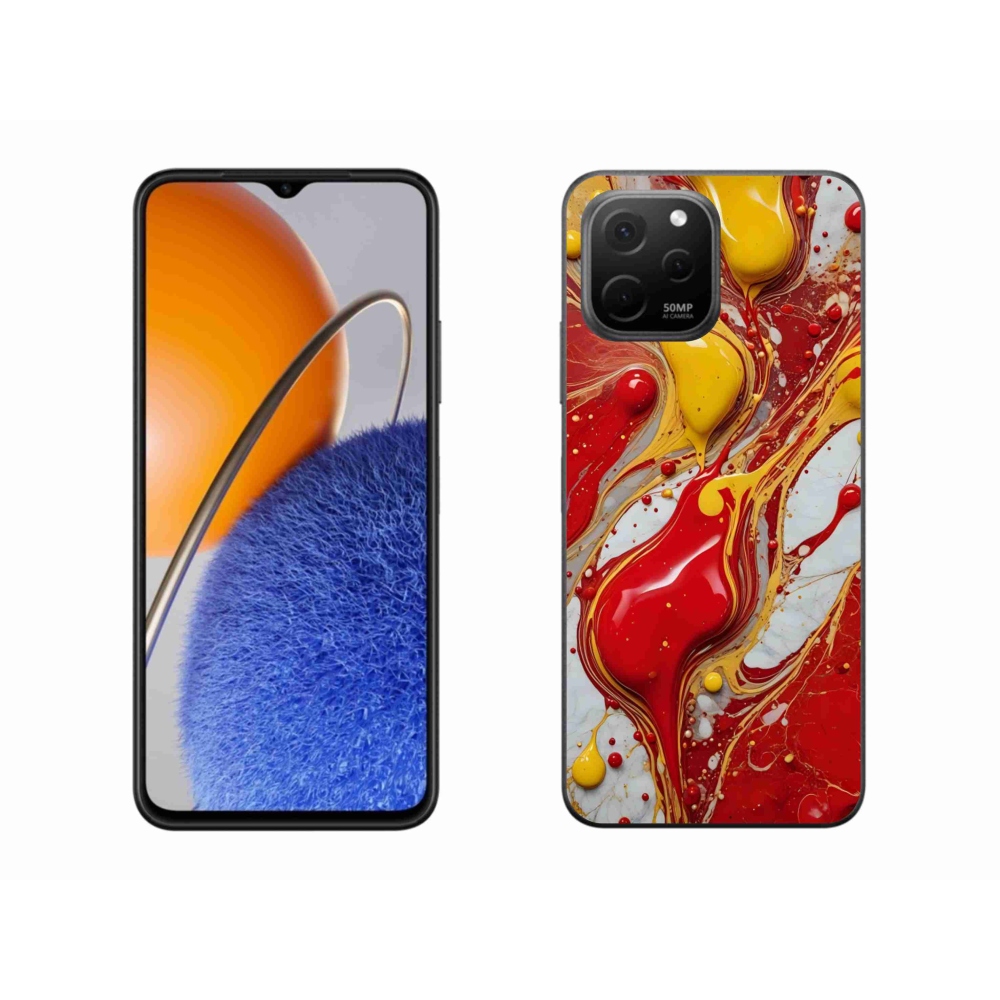 Gél borítás mmCase a Huawei Nova Y61 készülékhez - absztrakt motívum 42