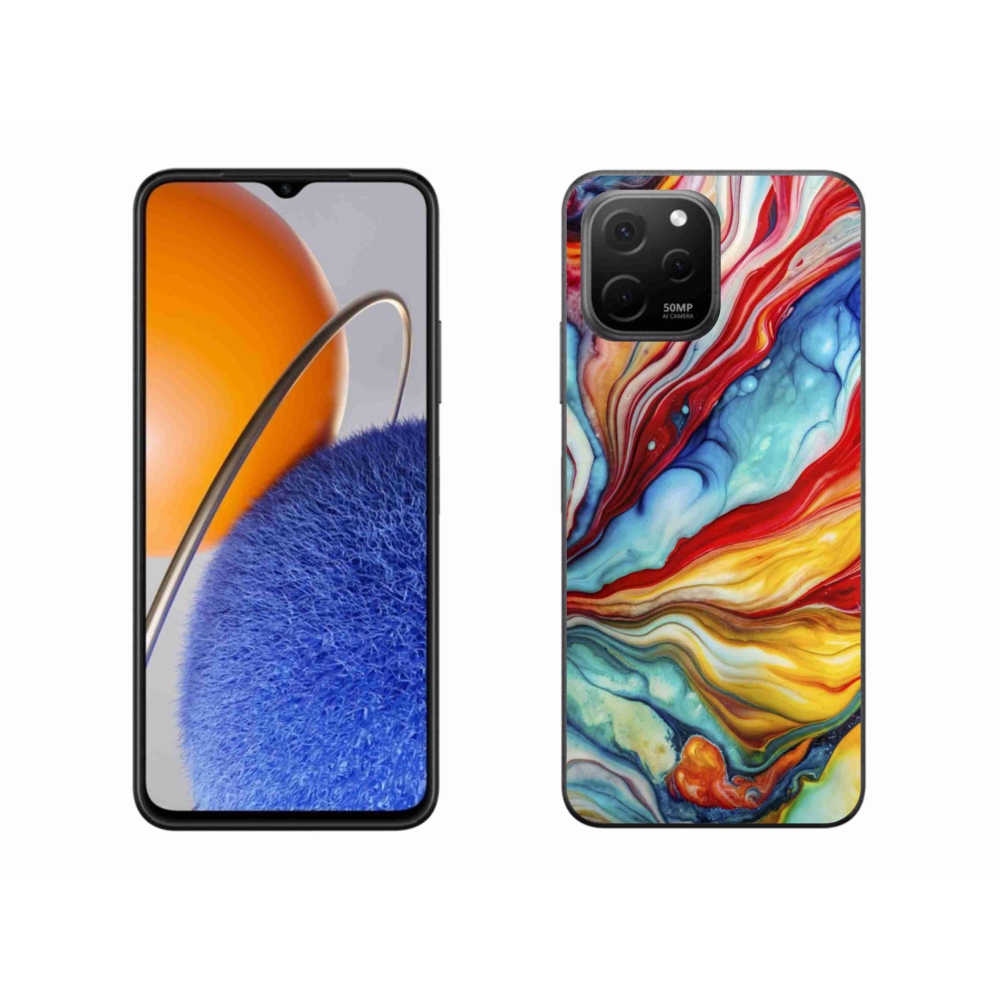 Gél borítás mmCase a Huawei Nova Y61 készülékhez - absztrakt motívum 58
