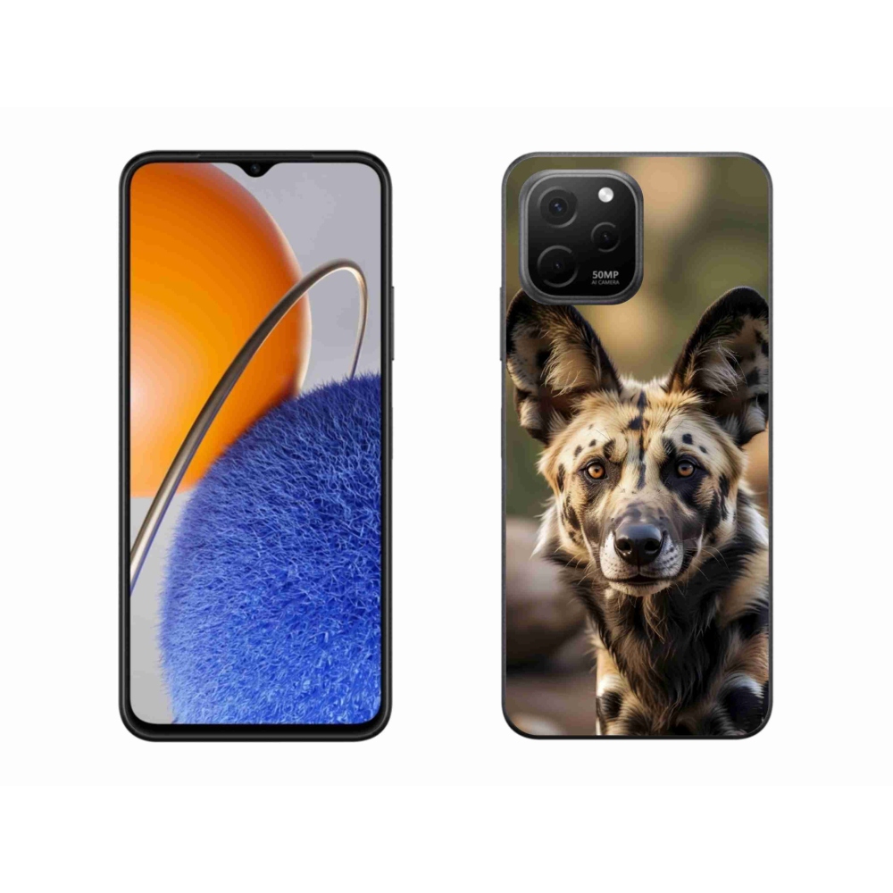 mmCase gél tok a Huawei Nova Y61-hez – afrikai vadkutya