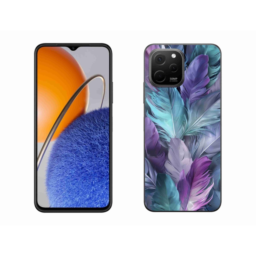 Gél borítás mmCase a Huawei Nova Y61 készülékhez - színes toll 2