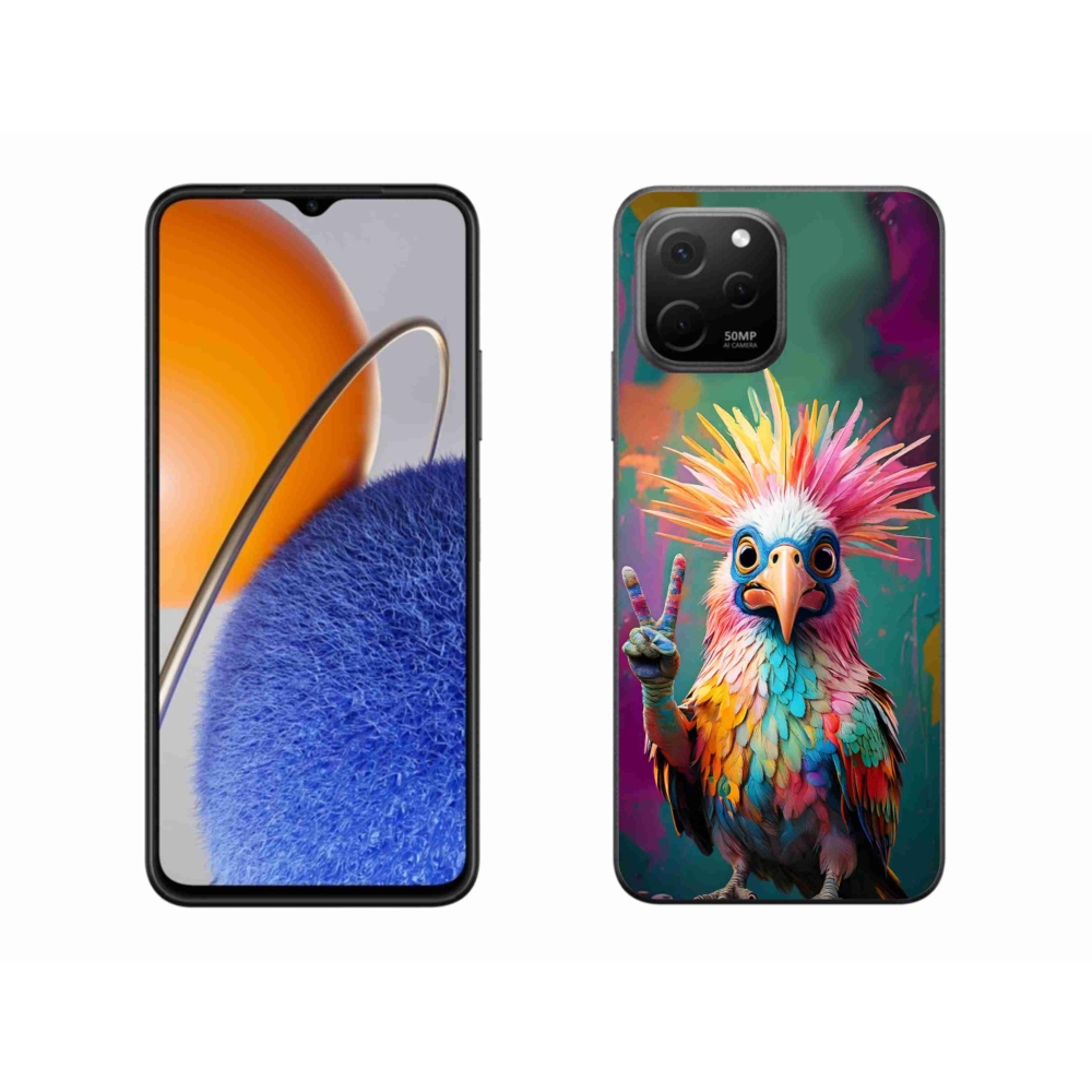 mmCase gélhuzat a Huawei Nova Y61-hez – színes lázadó