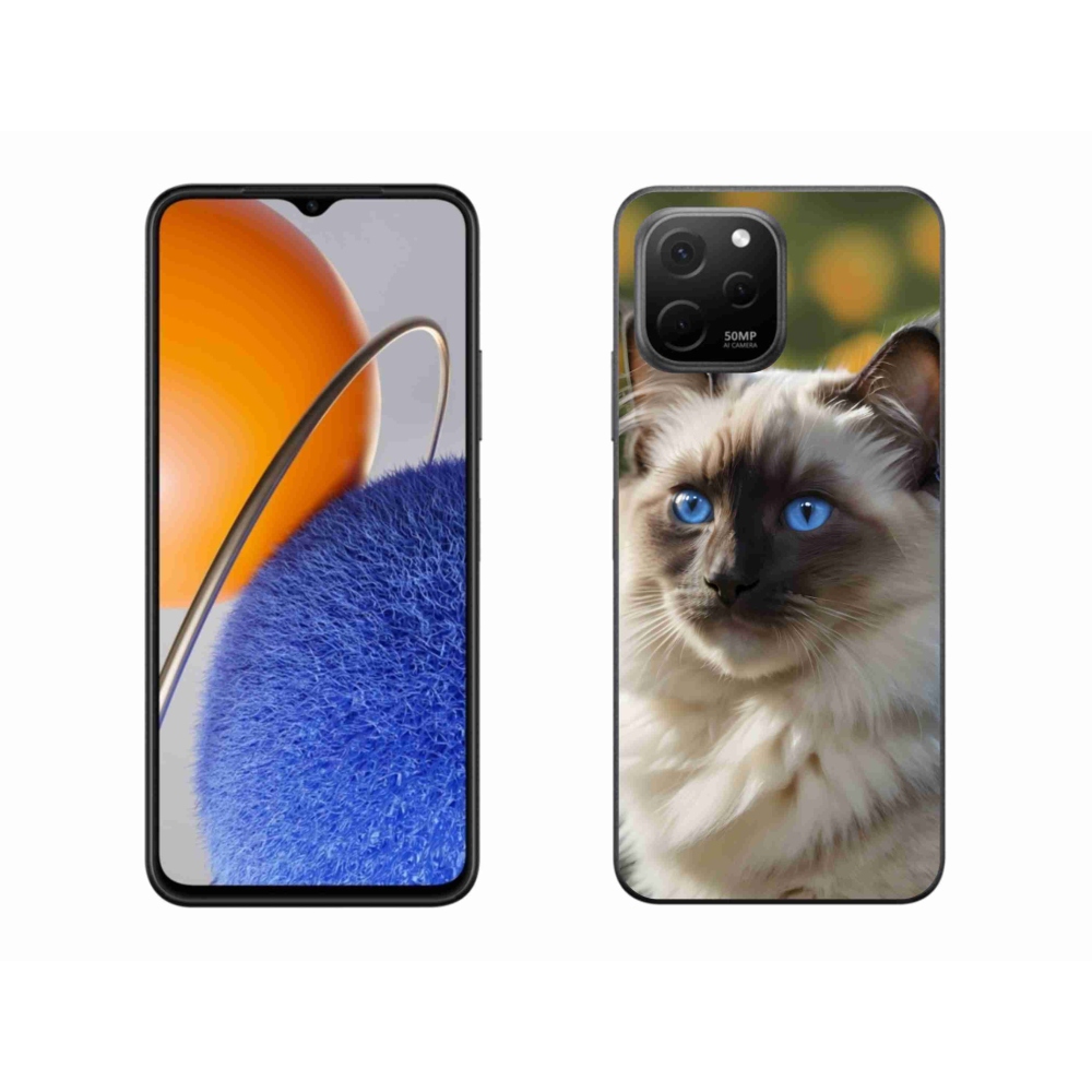 Gél borítás mmCase a Huawei Nova Y61 készülékhez - fehér rongybaba