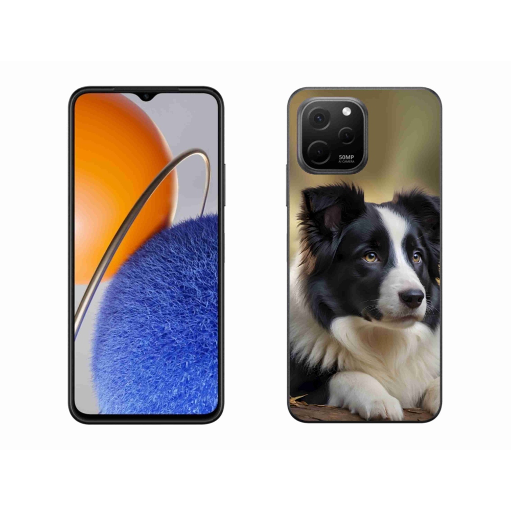 mmCase gél tok a Huawei Nova Y61-hez – border collie 2