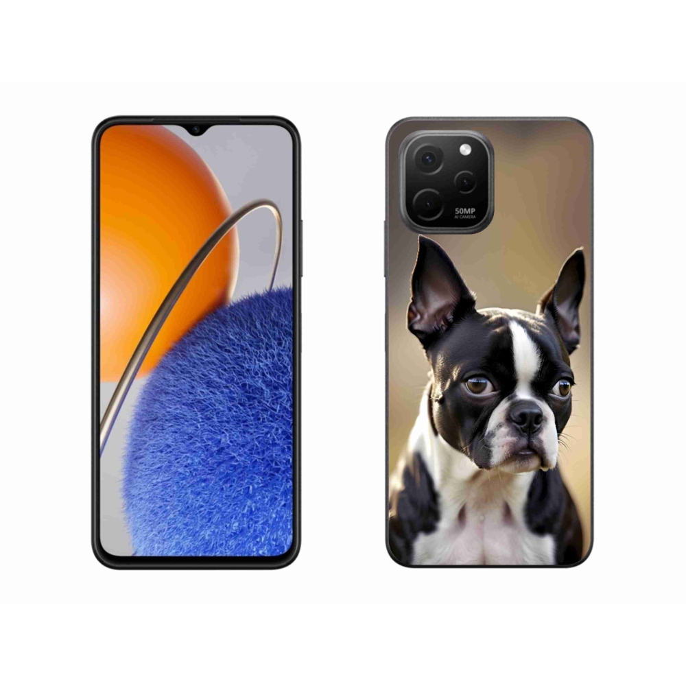 mmCase gél tok a Huawei Nova Y61-hez – bostoni terrier
