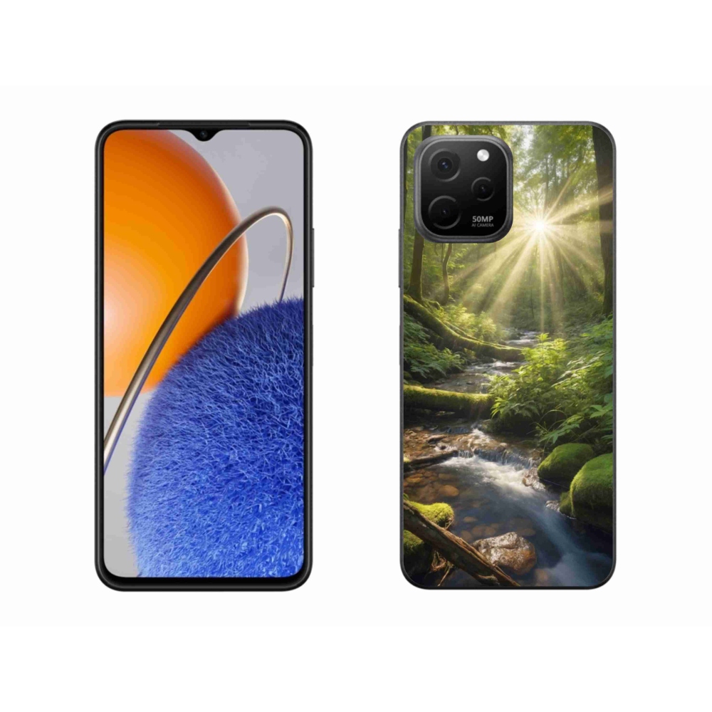 Gél borítás mmCase a Huawei Nova Y61-hez - erdő mélysége