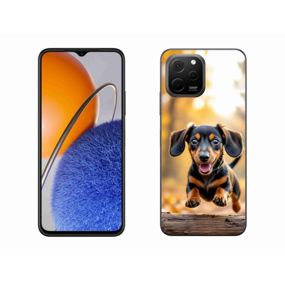 Gél borítás mmCase a Huawei Nova Y61 készülékhez - tacskó 2