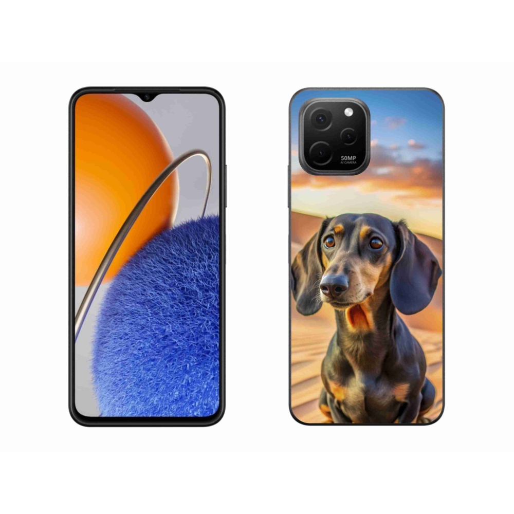 Gél borítás mmCase a Huawei Nova Y61 készülékhez - tacskó 3