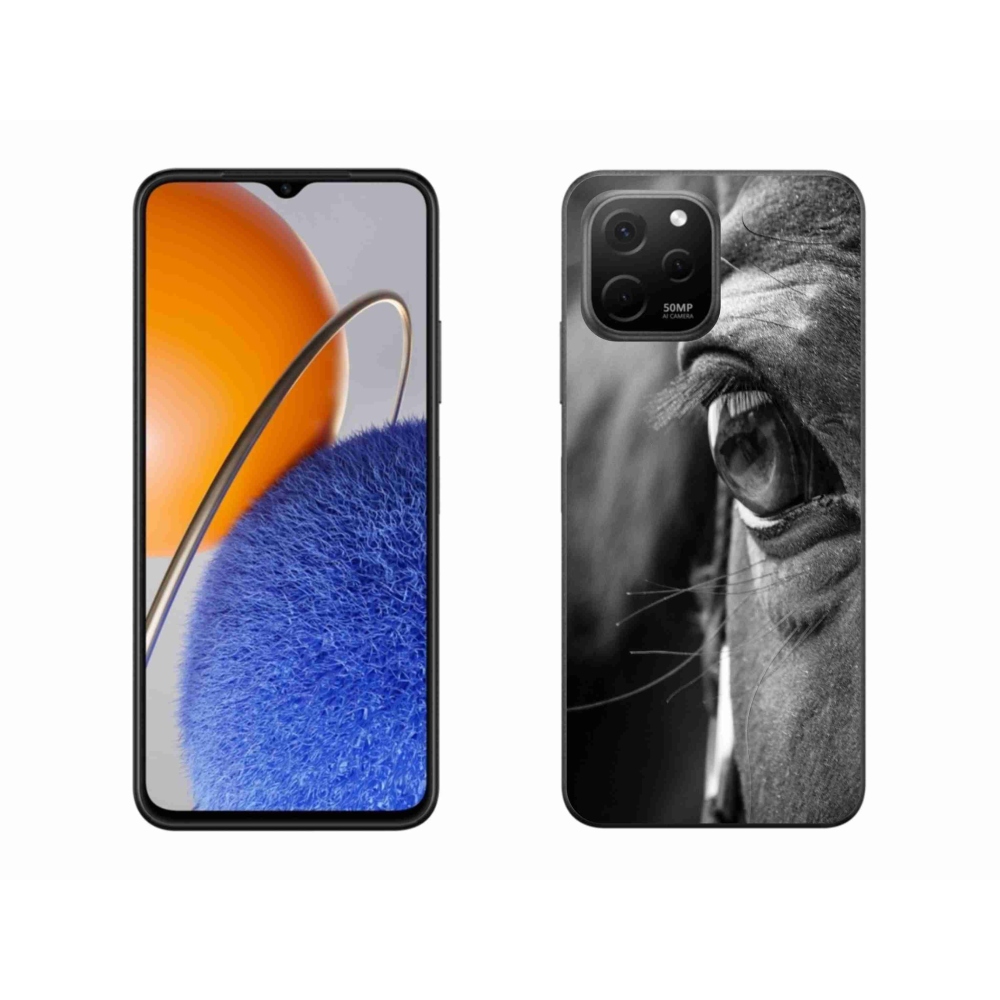 mmCase gél tok a Huawei Nova Y61-hez – lófej mintás