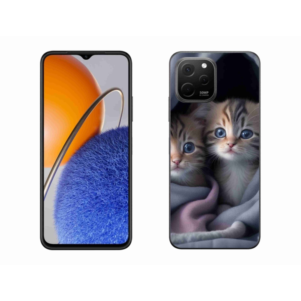 Gél borítás mmCase a Huawei Nova Y61 készülékhez - cat duo 2