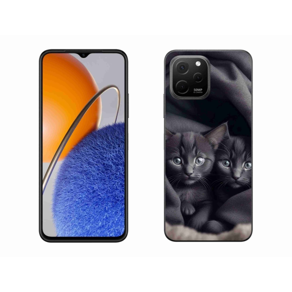 Gél borítás mmCase a Huawei Nova Y61 készülékhez - cat duo