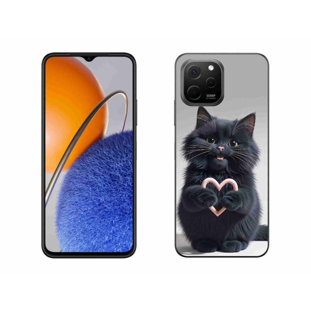mmCase gél tok a Huawei Nova Y61-hez – Macska szerelem 3