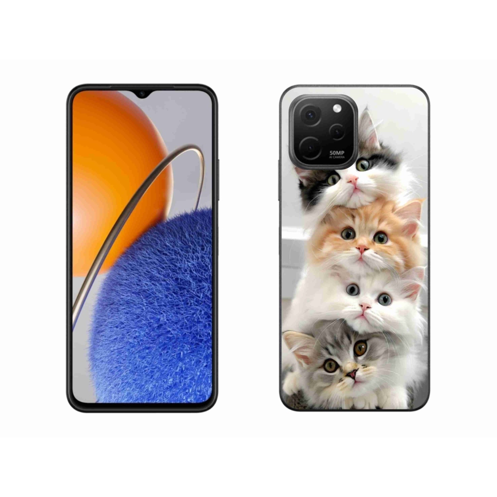 Zselés borítás mmCase a Huawei Nova Y61 készülékhez - cat group