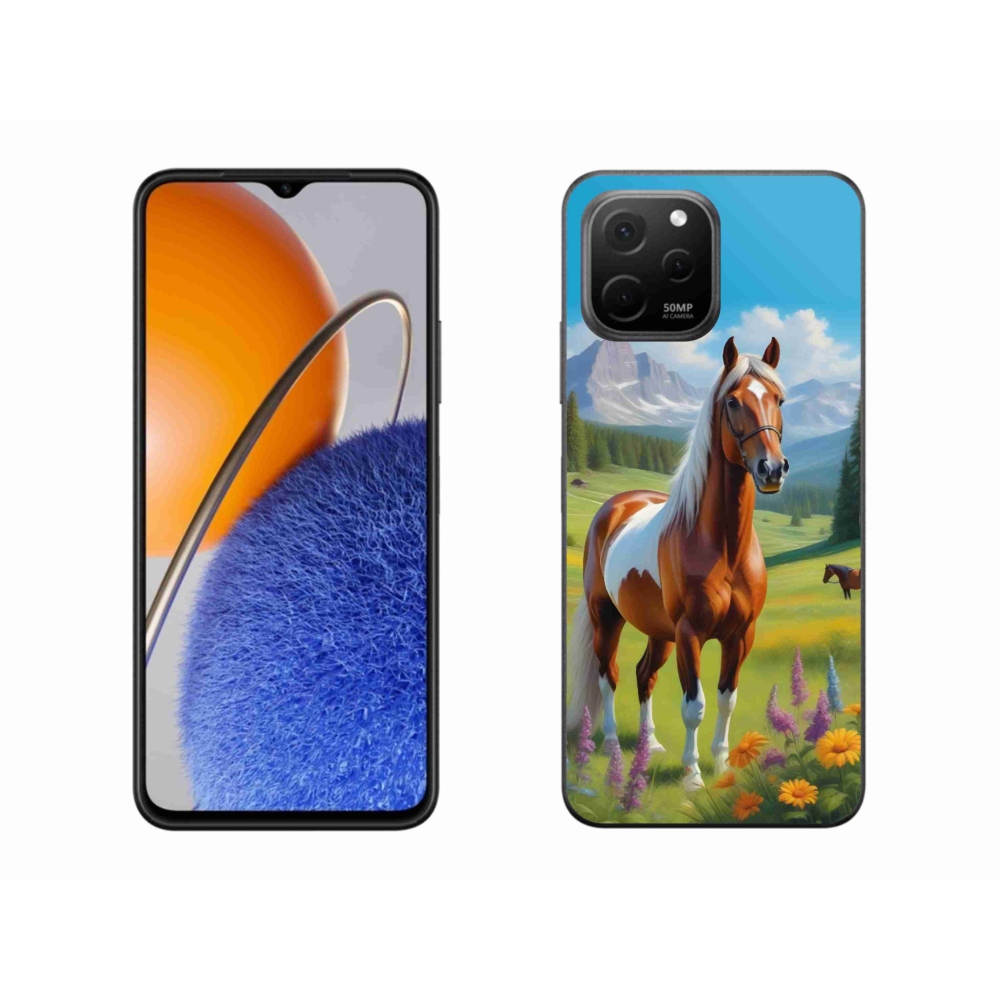 mmCase gél tok a Huawei Nova Y61-hez – ló a réten