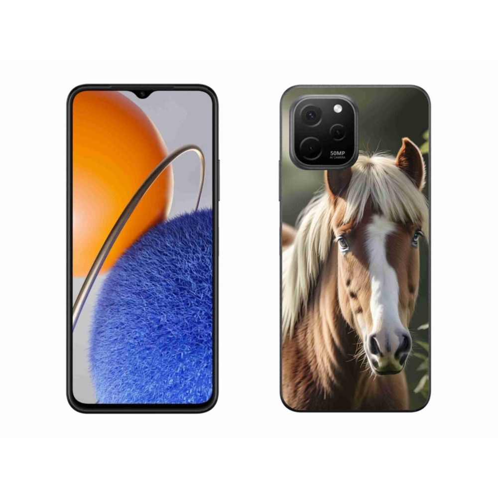mmCase gél tok a Huawei Nova Y61-hez – világos sörényű ló