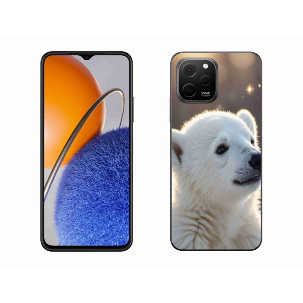 Gél borítás mmCase a Huawei Nova Y61 készülékhez - jegesmedve