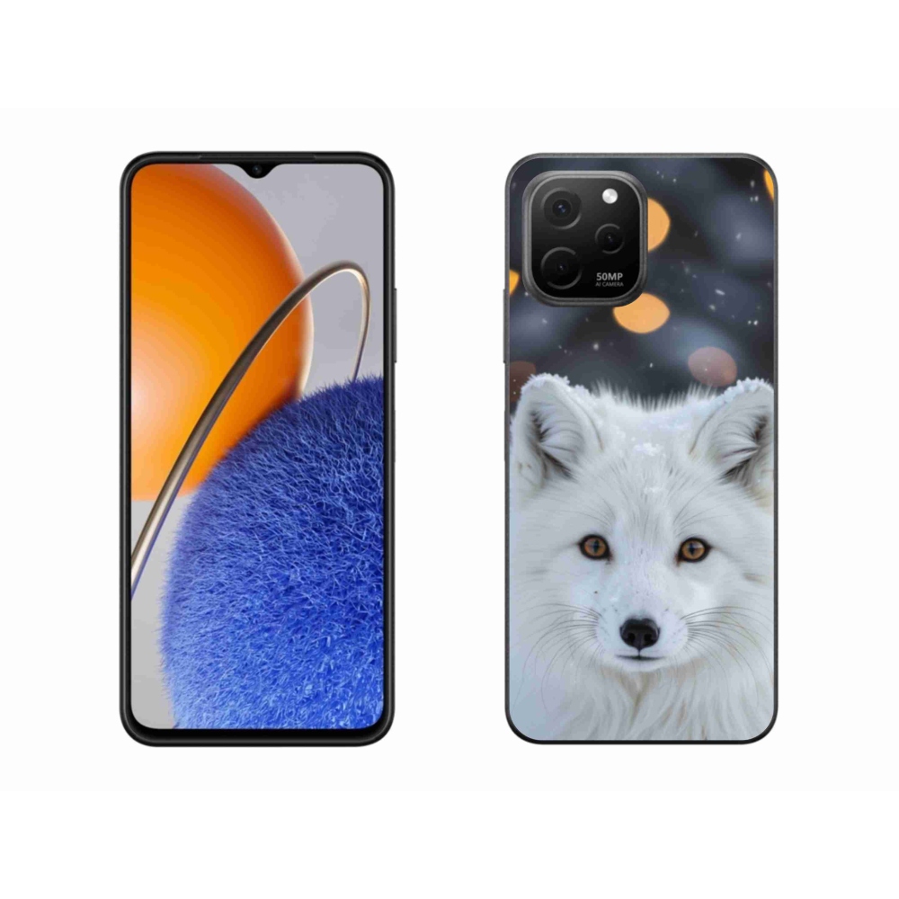 Gél borítás mmCase a Huawei Nova Y61 készülékhez - polár róka