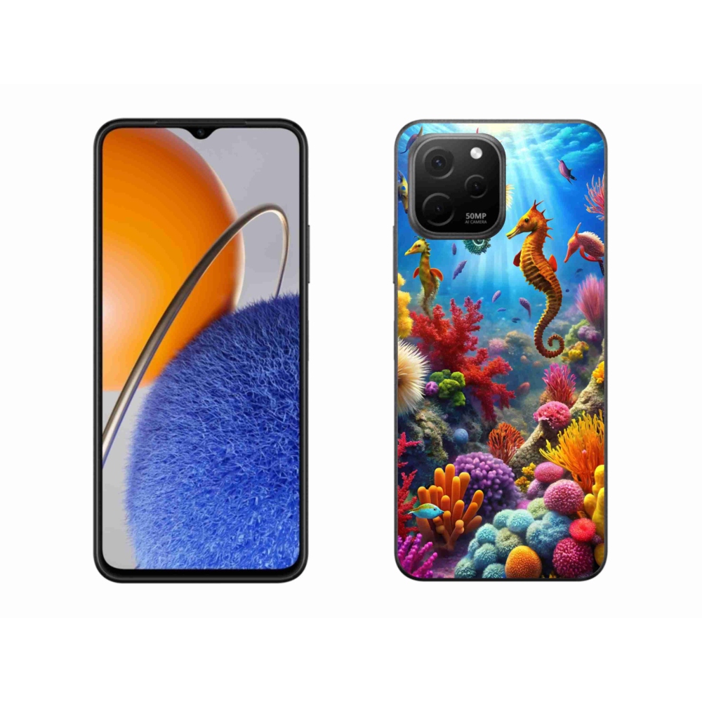 Gél borítás mmCase a Huawei Nova Y61 - Sea World 3 készülékre