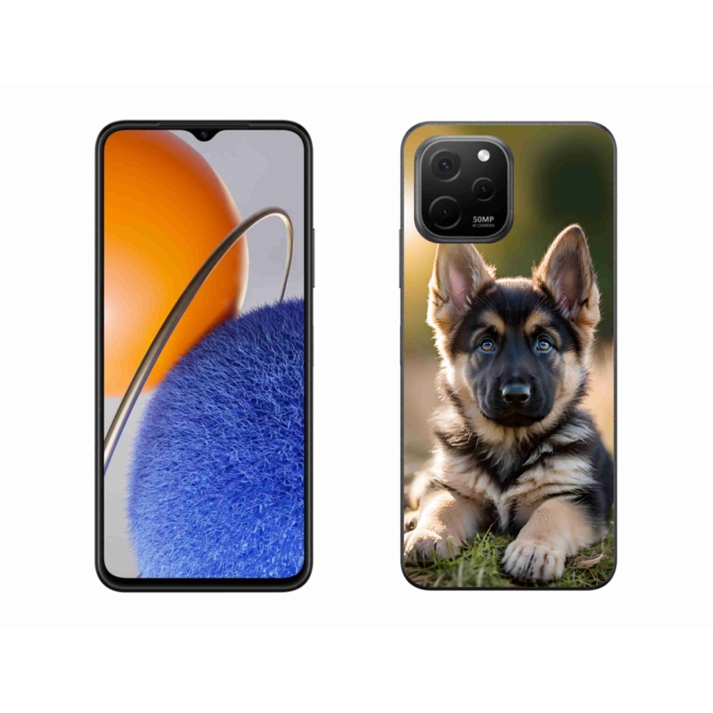 mmCase gél tok a Huawei Nova Y61-hez – német juhászkutya a természetben