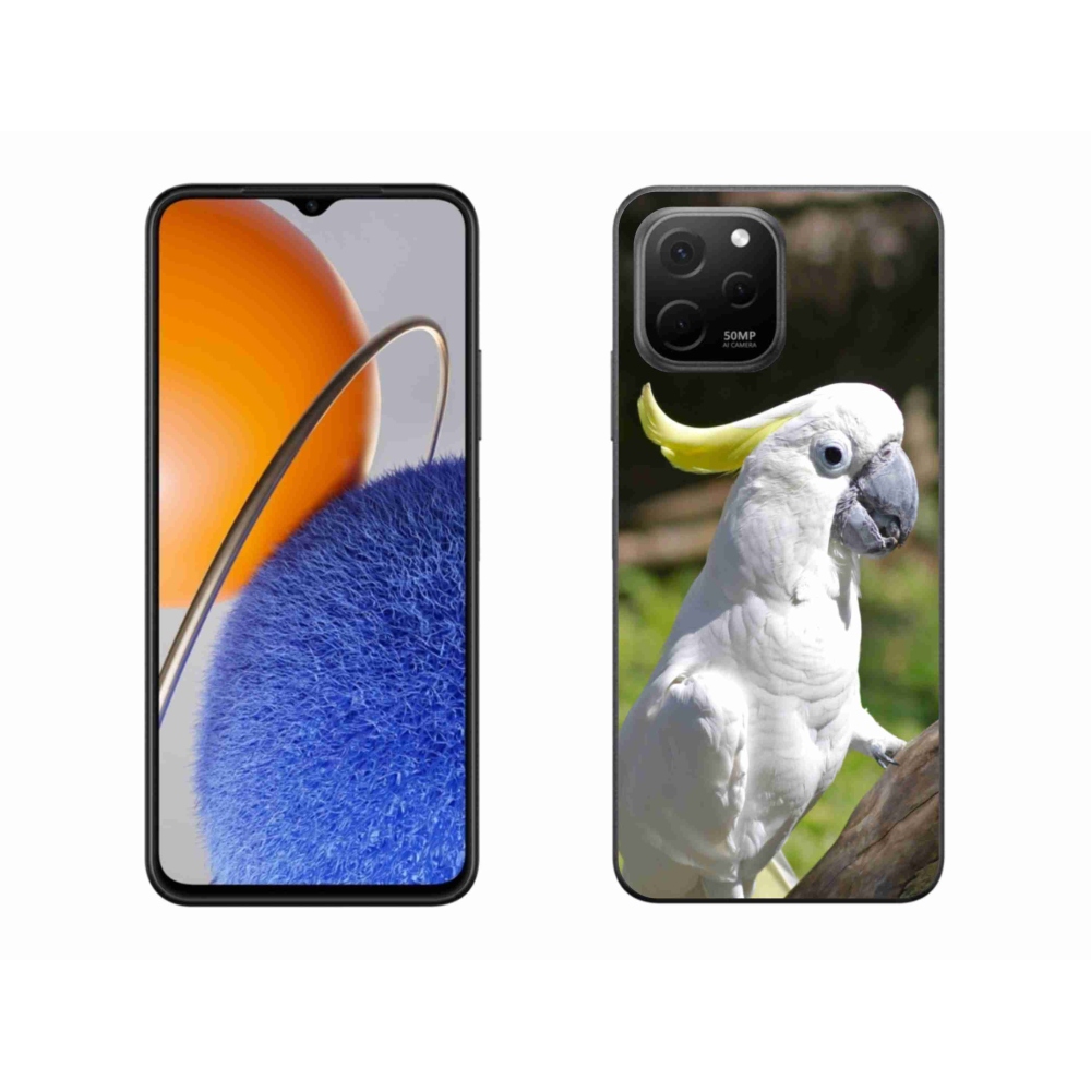 Gél borítás mmCase a Huawei Nova Y61 készülékhez - papagáj kakadu 2