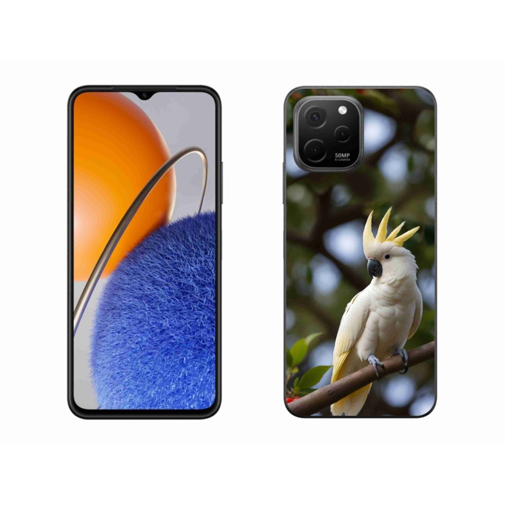 mmCase gél tok a Huawei Nova Y61-hez – kakadu papagáj 3