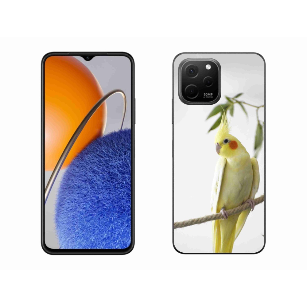 mmCase gél tok a Huawei Nova Y61-hez – tollas papagáj
