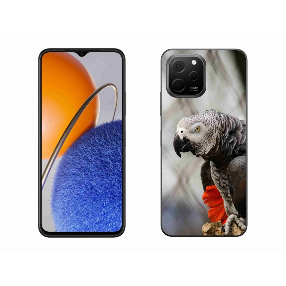 mmCase gélhuzat a Huawei Nova Y61-hez – szuka papagáj 3