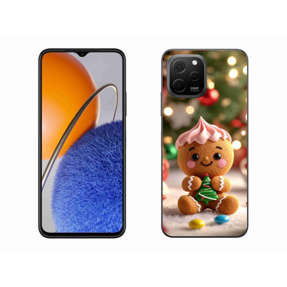 Gél borítás mmCase a Huawei Nova Y61 készülékhez - mézeskalács