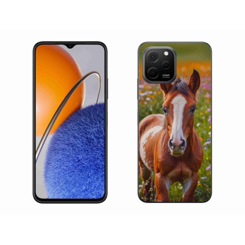 mmCase gél tok a Huawei Nova Y61-hez – aranyos csikó