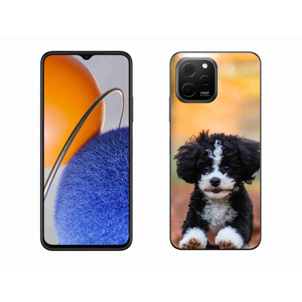 Gél borító mmCase a Huawei Nova Y61 készülékhez - aranyos kiskutya 2