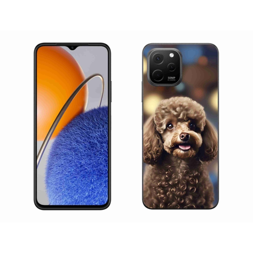 mmCase gél tok a Huawei Nova Y61-hez – aranyos pudli