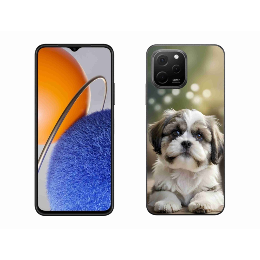 mmCase gél tok a Huawei Nova Y61-hez – aranyos shih-tzu