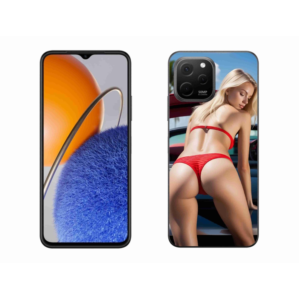 mmCase gélhuzat a Huawei Nova Y61-hez – szexi nő 2